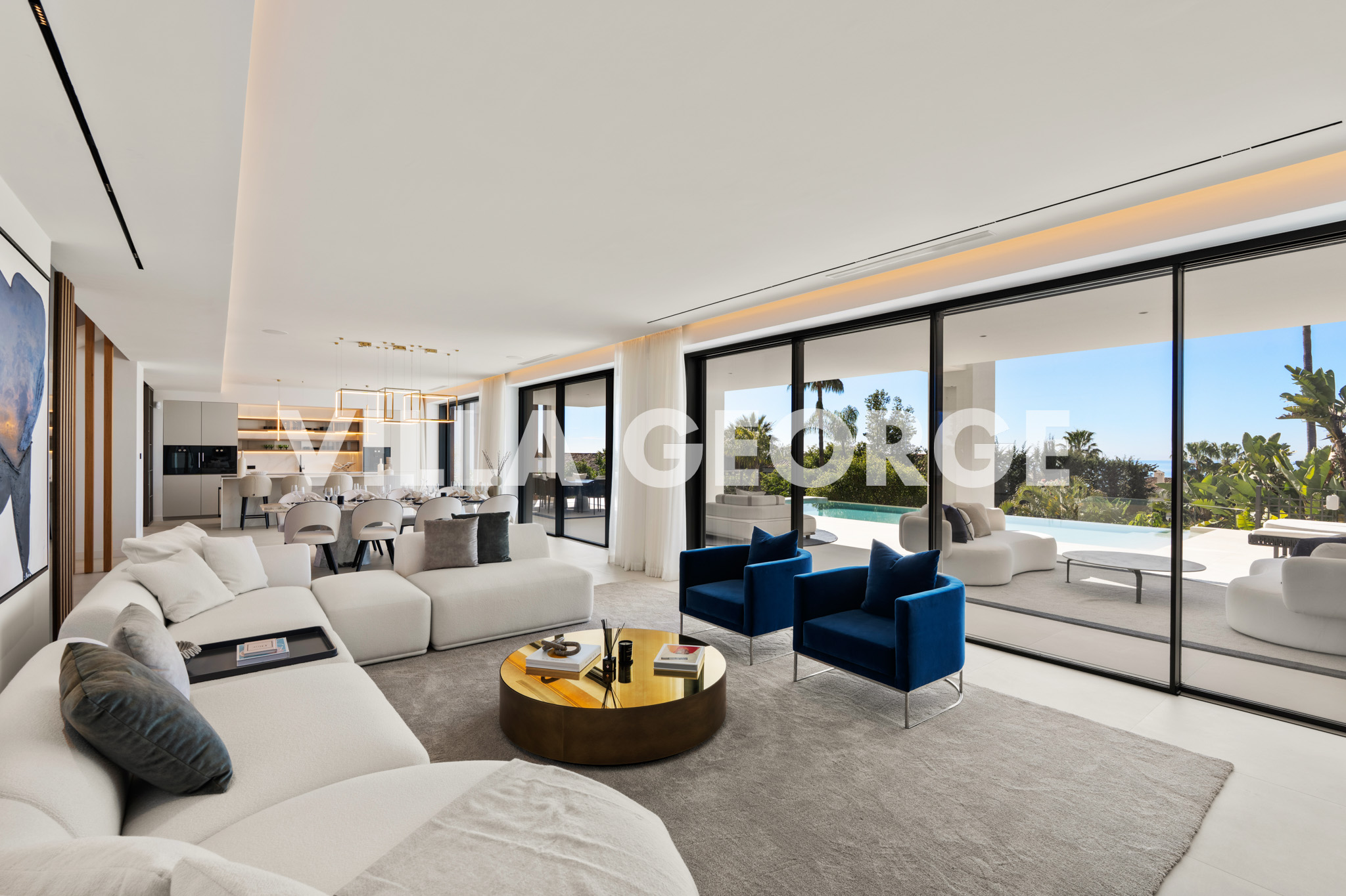 Contemporary Villa with Sea Views in Sierra Blanca, Marbella