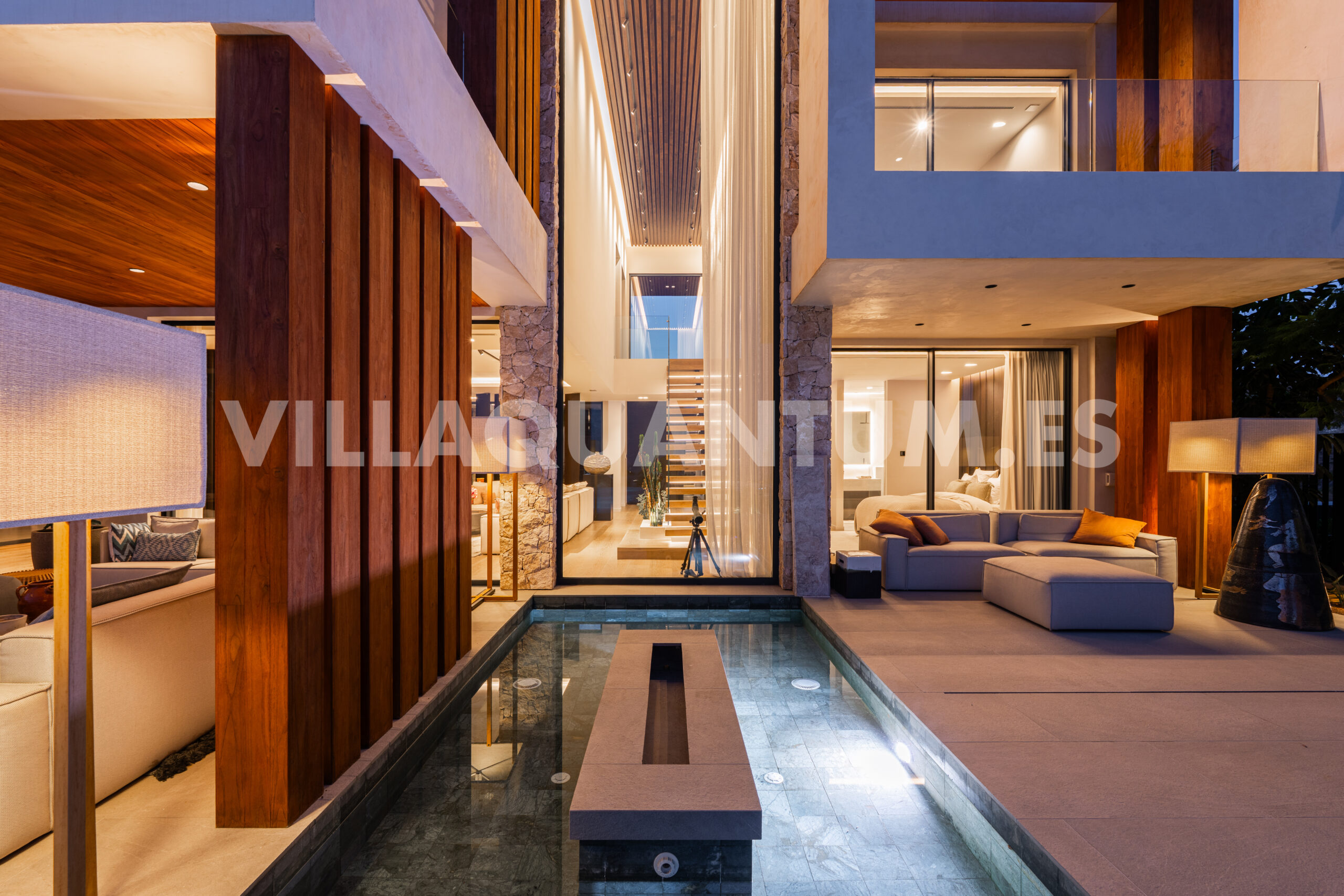 Brand New Contemporary Villa with Panoramic Sea, Golf, and Pool Views in Los Flamingos Golf Resort