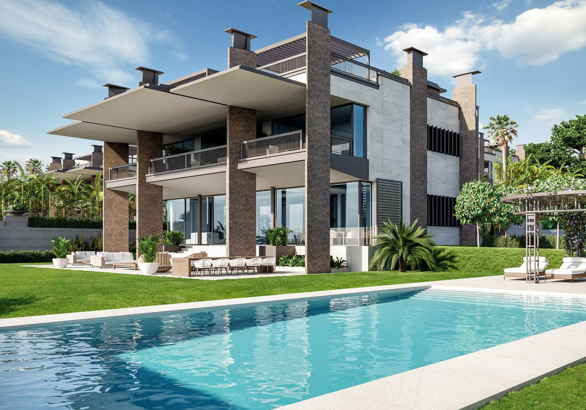 8 luxurious villas in the most prominent part of Marbella on the Costa del Sol
